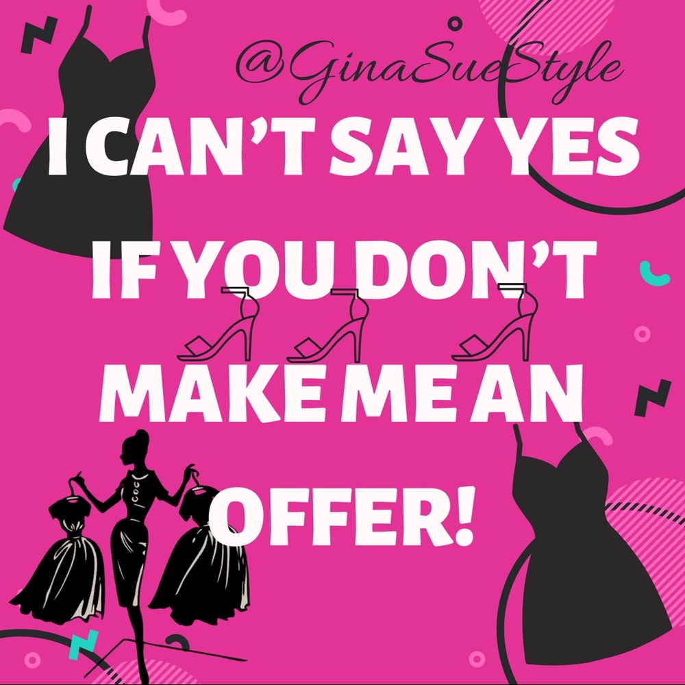 I ACCEPT REASONABLE OFFERS 👚👠